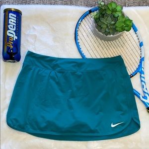 Green Nike Tennis Skort